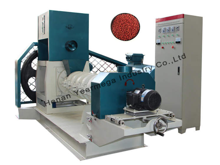 Fish feed extruder