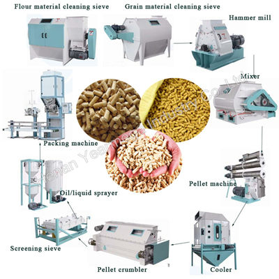 feed pellet plant