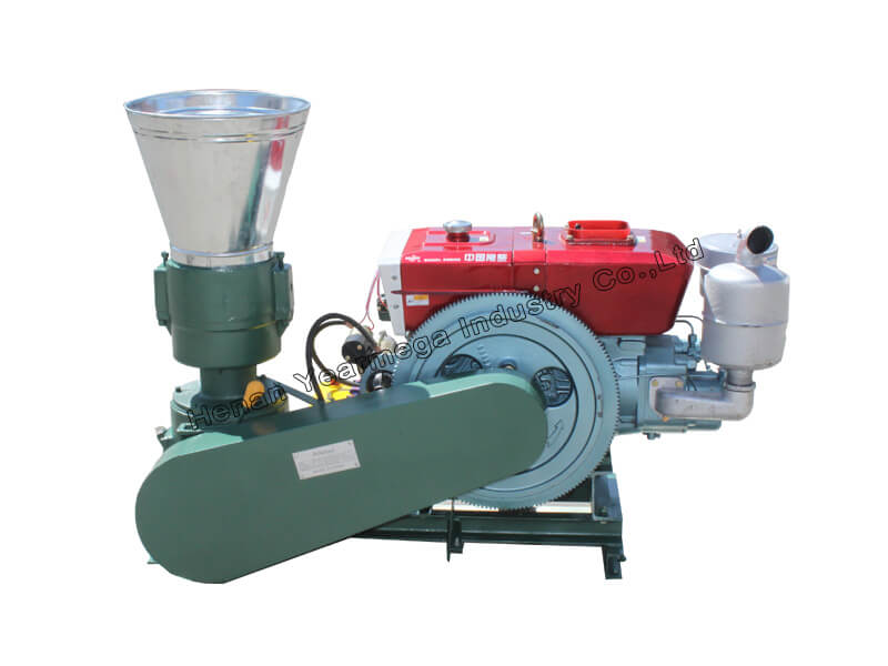 Electric Flat Die Wood Pellet Mill